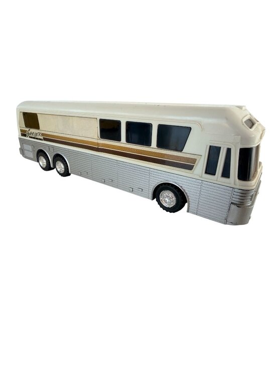 Sawyer Brown Other - Vintage Plastic Tour Bus Coach 1:64 Toy Collectible Sawyer Brown White Music